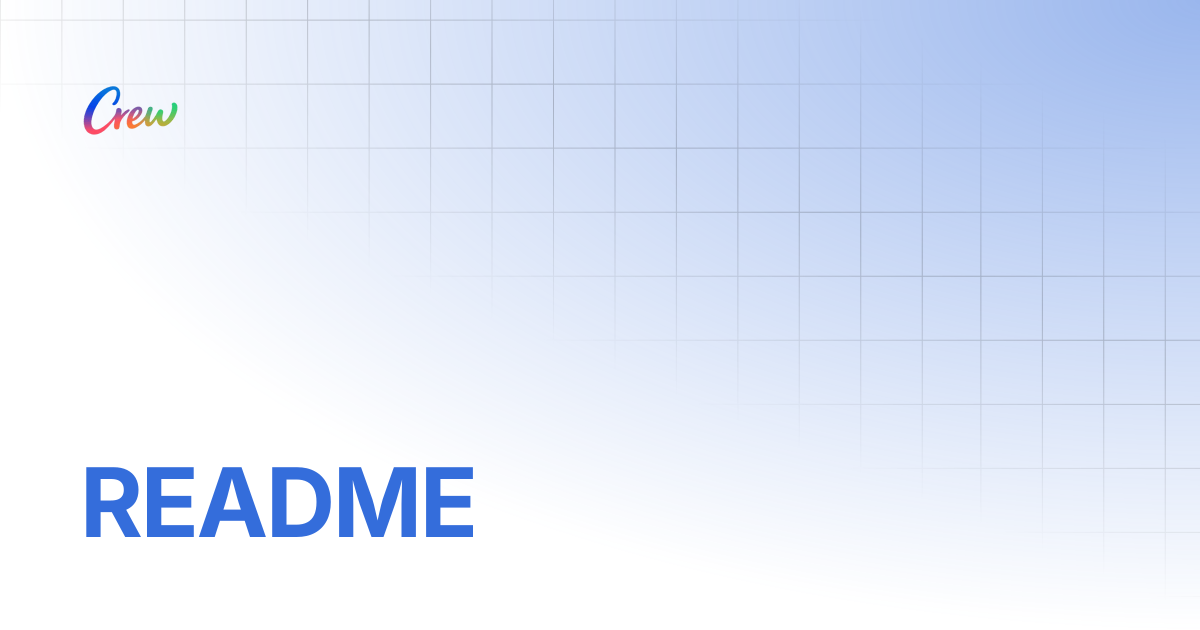 README | Crew Docs